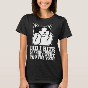 Camiseta Gato genial Gatos enfadados
