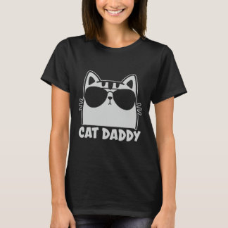 Camiseta Gato genial Papá Gafas divertidas regalo amante de