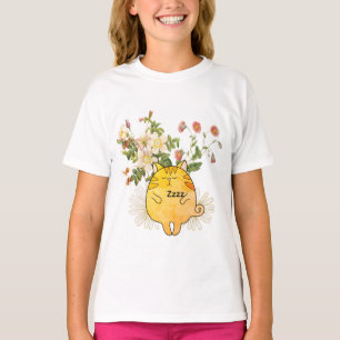 Camiseta Gato Gingembre Dormilón