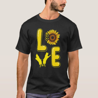 Camiseta Gato Girasol Para Gato Mamá Gato Hombres Mujeres