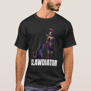 Camiseta Gato Gladiador Clawdiator