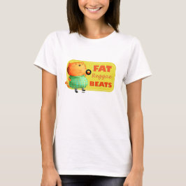 Camiseta Gato gordo graso graso del reggae
