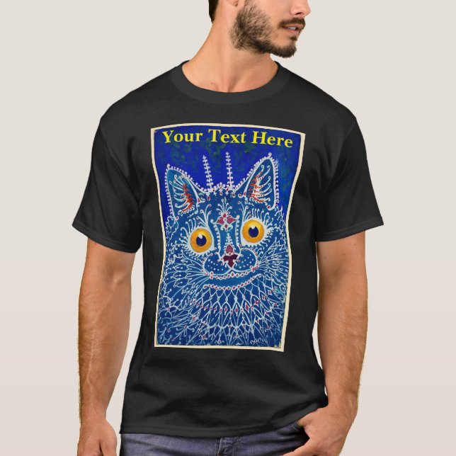 Camiseta Gato gótico (Anverso)