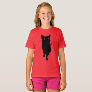 Camiseta Gato gótico negro