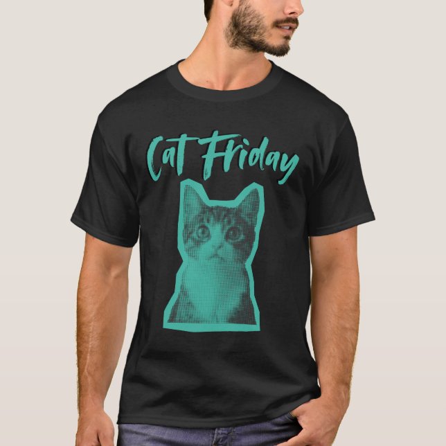 Camiseta Gato gracioso (Anverso)