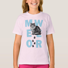 Camiseta gato gracioso