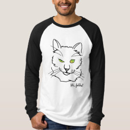 Camiseta Gato gracioso