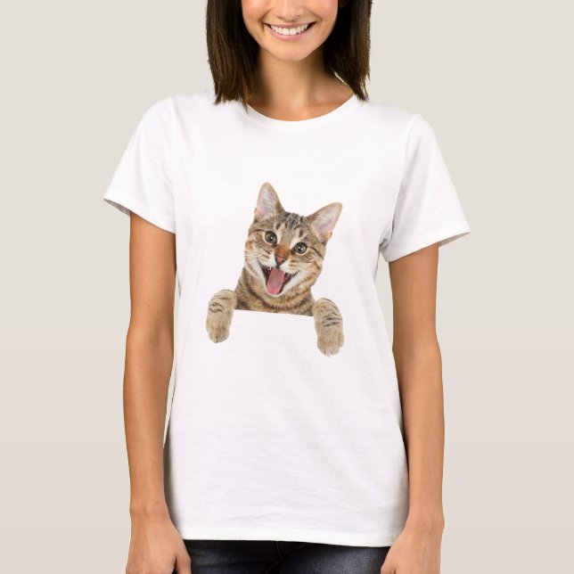 Camiseta Gato gracioso (Anverso)