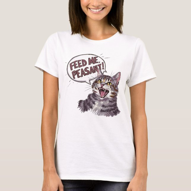 Camiseta Gato gracioso (Anverso)