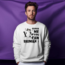 Camiseta Gato gracioso: Atrápame si puedes