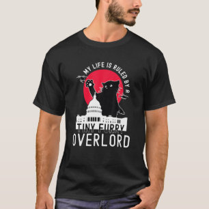 Camiseta Gato Gracioso - Mi Vida Está Dirigida Por Un Peque