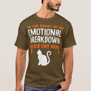 Camiseta Gato Gracioso Para Gato Adicta Plan De Emergencia 