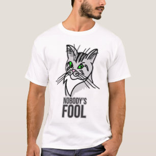 Camiseta Gato gracioso que nadie se burla