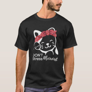 Camiseta Gato gracioso que no enfatiza el amor entre burros