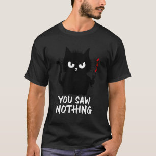 Camiseta Gato gracioso que no viste nada divertido como reg