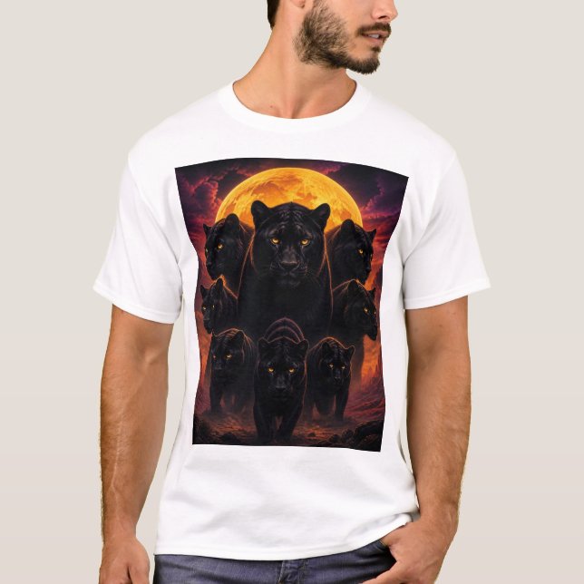 Camiseta gato grande (Anverso)
