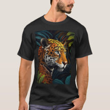 Gato Grande del Bosque Lluvioso para Hombres y Muj