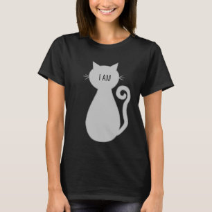 Camiseta Gato Gris Personalizado