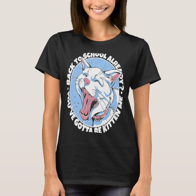 Camiseta Gato gritando perfumado (Anverso)