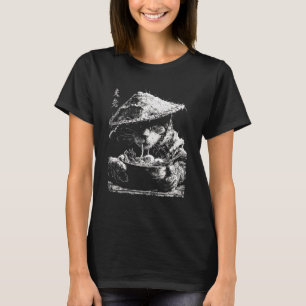 Camiseta Gato Grunge Comiendo Fideos Ramen Silueta Japonesa