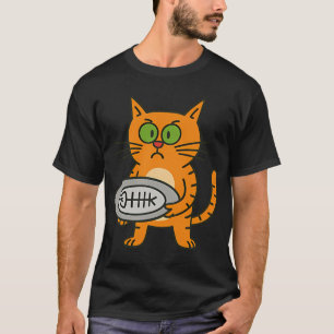 Camiseta Gato Gruñón con Espina de Pescado – Personaje de D