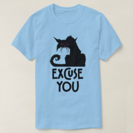 Camiseta Gato gruñón te disculpa