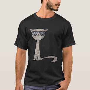 Camiseta Gato Guay Con Gafas De Sol Gato El Jefe