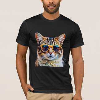 Camiseta Gato Guay en gafas de sol