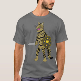 Camiseta Gato guerrero