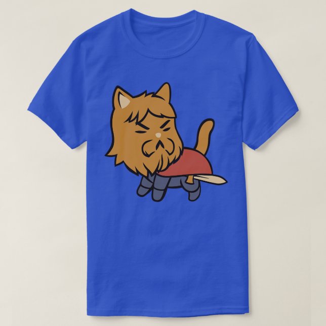 Camiseta Gato guerrero de Tobe Fonseca (Diseño del anverso)