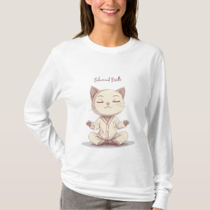 Camiseta Gato haciendo yoga
