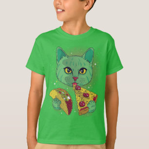 Camiseta Gato hambriento