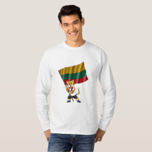 Camiseta Gato hincha de Lituania