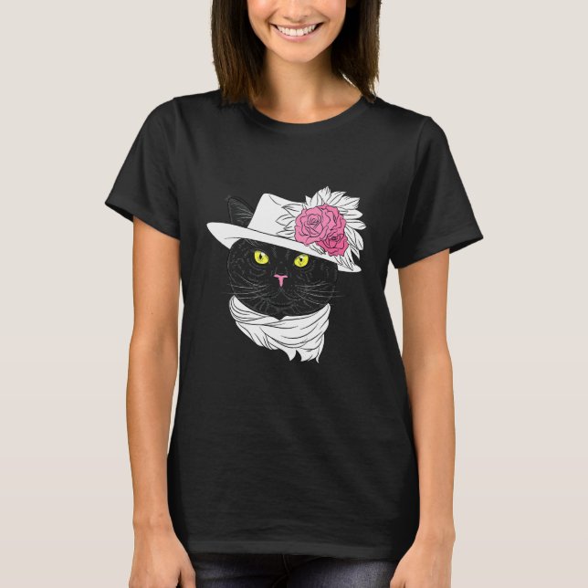 Camiseta Gato Hipster con bufanda Perro Geek Goofy (Anverso)