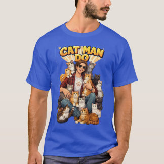 Camiseta Gato Hombre Hace