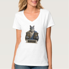Camiseta Gato homer azul ruso