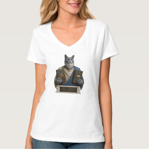 Camiseta Gato homer azul ruso
