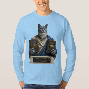 Camiseta Gato homer azul ruso