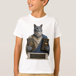 Camiseta Gato homer azul ruso