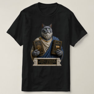 Camiseta Gato homer azul ruso