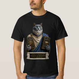 Camiseta Gato homer azul ruso
