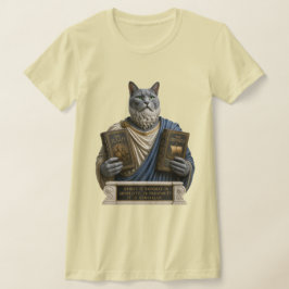 Camiseta Gato homer azul ruso
