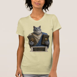 Camiseta Gato homer azul ruso