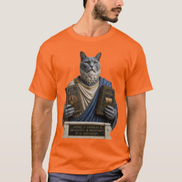 Camiseta Gato homer azul ruso