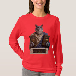 Camiseta Gato homer azul ruso
