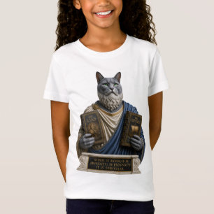 Camiseta Gato homero azul ruso