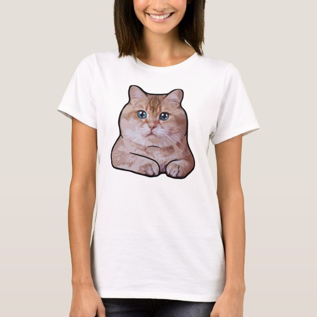 Camiseta Gato hosico (Anverso)
