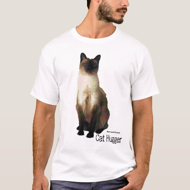 Camiseta Gato Hugger (Anverso)