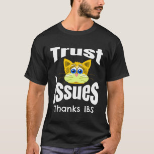 Camiseta Gato IBS Irritable Síndrome Bowl Conciencia del Gu