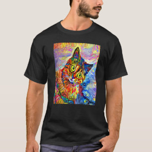 Camiseta GATO IMPRESIONISTA Gatito Minino Gato Mamá Papá Ga
